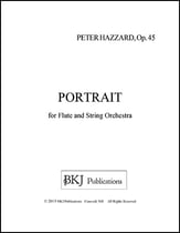 Portrait For FLute and String Orchestra P.O.D. cover
